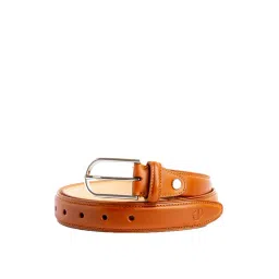 James Aston Tan Leather Waist Belt for Men-picture-31