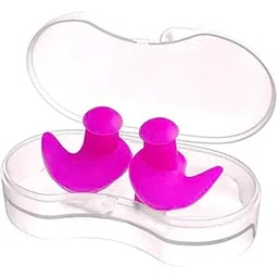 james international Earplugs for Swimming Bathing and Sleeping, Professional Reusable Silicone Swim Earplugs for Adult and children Swimmers, Watersports, Shower, Bathing, Scuba diving(S) 1 Pair (Pink)-picture-23