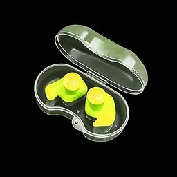 james international Earplugs for Swimming Bathing and Sleeping, Professional Reusable Silicone Swim Earplugs for Adult and children Swimmers, Watersports, Shower, Bathing, Scuba diving(S) 1 Pair (Yellow)-picture-20