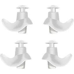 james international Silicone Earplugs for Swimming Bathing and Sleeping, Professional Noise Reduction Reusable Silicone Swim Earplugs for Adult Swimmers Children Diving (Pack of 2) (Grey)-picture-38