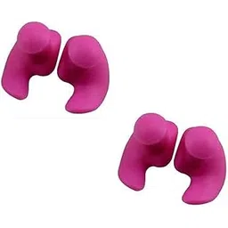 james international Silicone Earplugs for Swimming Bathing and Sleeping, Professional Noise Reduction Reusable Silicone Swim Earplugs for Adult Swimmers Children Diving (Pack of 2) (Purple)-picture-37