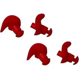 james international Silicone Earplugs for Swimming Bathing and Sleeping, Professional Noise Reduction Reusable Silicone Swim Earplugs for Adult Swimmers Children Diving (Pack of 2) (Red)-picture-28