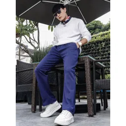 JAMES&GEORGE Men Cotton Track Pants-picture-37