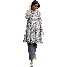 janasya Women's Floral Regular Fit Tunic-picture-22