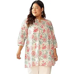 janasya Women's Floral Regular Tunic-picture-31