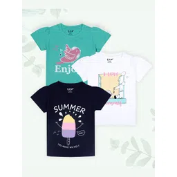 J&JP Girls 3 Printed T-shirt-picture-34