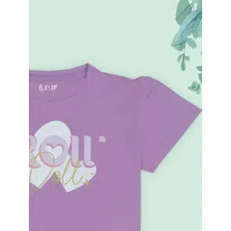 J&JP Girls Printed Applique T-shirt image 2