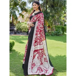 JANOI Floral Art Silk Saree-picture-37