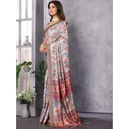 JANOI Floral Silk Blend Fusion Fashion Saree-picture-19