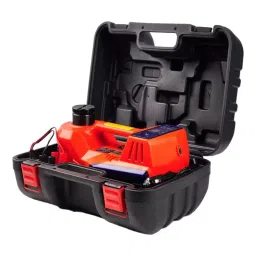 Janvitha 5000 Kg (5 Ton) Electric Hydraulic Jack with Digital Inflator Stainless Steel Orange, JCJDI5T-picture-31