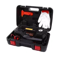 Janvitha 5000 Kg (5 Ton) Electric Hydraulic Jack with Inflator Pump Plastic Black, JCJI5TB-picture-17