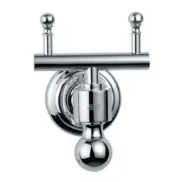 Jaquar Queen's Chrome Finish Double Coat Hook, AQN-CHR-7761-picture-8
