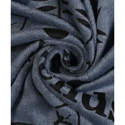 JARS Collections 100% Microfiber Very Soft Cartoon Animal Print Baby Bath Towel - Grey image 5