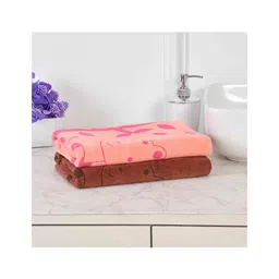 JARS Collections 100% Microfiber Very Soft Cartoon Animal Print Baby Bath Towel Pack of 2 -Multicolor-picture-36