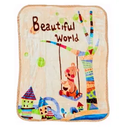 JARS Collections Supersoft Double Layered Fluffy Mink Baby Blanket - Multicolor-picture-26