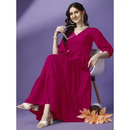 Jash Creation Women Crepe Anarkali Kurtas-picture-34
