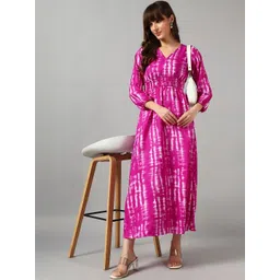 Jash Creation Women Lavender Crepe Printed Anarkali Kurtas-picture-38