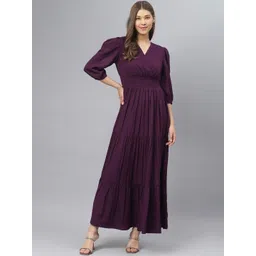 Jash Creation Women Polyester Fit and Flare Dresses-image-42