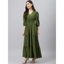 Jash Creation Women Polyester Fit and Flare Dresses-picture-28