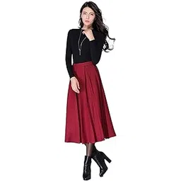 jashudi Women Dress Skirt T-shirt Set (Large)-picture-20