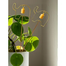 JASMEY HOMES 2-Pcs Yellow Elephant Garden Stakes-picture-22
