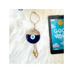 JASMEY HOMES Blue Evil Eye Wall Hanging-picture-18