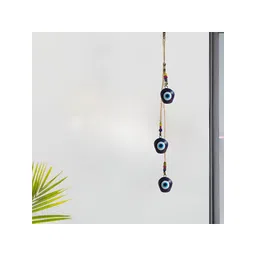 jasmey homes Jasmay Homes Blue Evil Eye Bell Metal Wall Hangings-picture-20