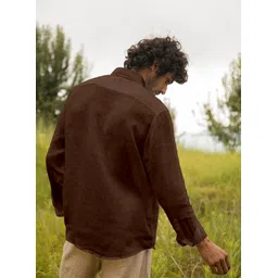 javier Men Regular Fit Solid Button Down Collar Casual Shirt-picture-19