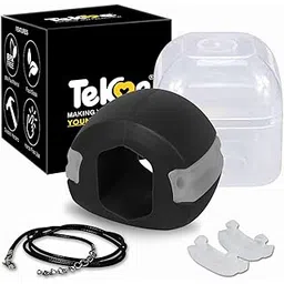 Jawline Exerciser Tool Men, Jaw Exerciser for Men & Women, Helps to Reduce Stress and Cravings, Slim and Tone Your Face (Black-40-50lbs-Intermediate)-picture-33