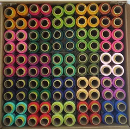 jay shubham threads 100 tubes (25 shades each 4 in no) Set-2 Thread-picture-22