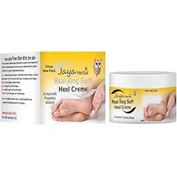 JAYA HERBAL Heel Cream – Deep Moisturizing Herbal Foot Care Cream for Dry Cracked Heels Soft Smooth Nourished Feet Suitable for Men and Women (60g)-image-39