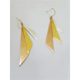 Jaya Vision Jewelry Triangular Drop Earrings-picture-26