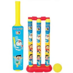 jayaansh traders Doremon 1 no cricket set For Kids… Sports Bowling Set-picture-41