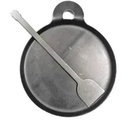 jayam traditional IRON DOSA TAWA / DOSA KALLU / RAISED / 1 KG WITH DOSA TURNER / BLACK / 26CM DIA Tawa 26 cm diameter-picture-20