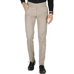 jaycap Men's Formal Pants - Classic and Stylish Trousers for Every Occasion | Cream-picture-53