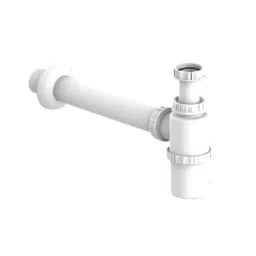 Jayna PVC Bottle Trap 31.75 mm(1-1/4 Inch) White, BT 02 image 1