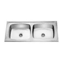 Jayna Signature Collection Apollo 50x20 inch Glossy Finish Stainless Steel Double Bowl Kitchen Sink, DBF 05-picture-27