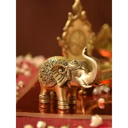 Jaypore Antique Gold Brass Hand Crafted Decor-picture-16