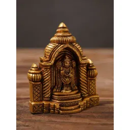 Jaypore Antique Gold Brass Self Standing Decor-picture-14