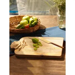 Jaypore Brown Mango Wood Chopping Board-picture-41