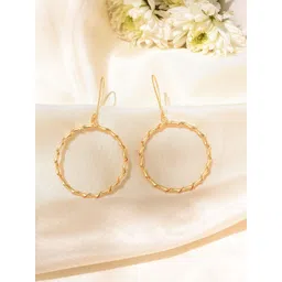 JAYPORE Circular Drop Earrings-picture-27