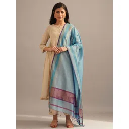 JAYPORE Cotton Silk Dupatta-picture-12
