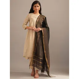 JAYPORE Cotton Silk Dupatta-picture-21
