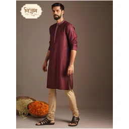 JAYPORE Men Thread Work Kurta-picture-24
