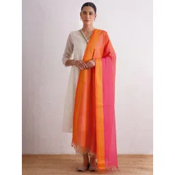 Jaypore Multicolour Maheshwari Dupatta-picture-39