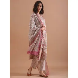 Jaypore Multicolour Printed Dupatta-picture-27