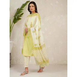 Jaypore Multicolour Printed Dupatta-picture-22