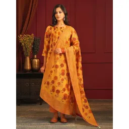 Jaypore Multicolour Printed Dupatta-picture-19