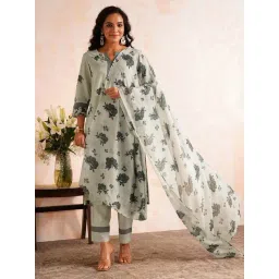 Jaypore Multicolour Printed Dupatta-picture-25