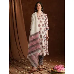 Jaypore Multicolour Printed Dupatta-picture-21